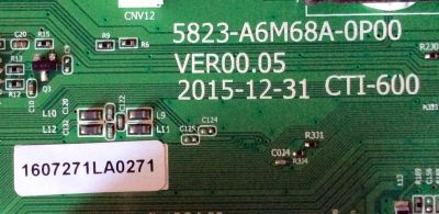 MAIN / FUENTE / (COMBO) / LG 1607271LA0271 / 5823-A6M68A-0P00 / VER00.05 / 1607271M-M01111 / MP.03.00.04 / MODELO 43LH5000-UA	 - Imagen 3