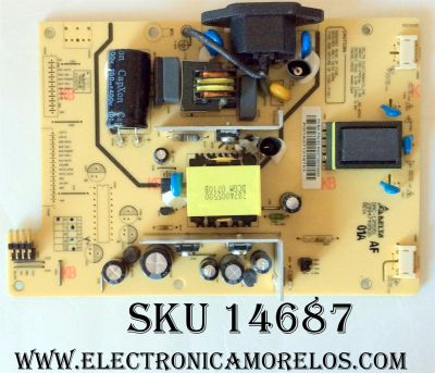 FUENTE DE PODER / HANNSG 52-5W273003G000 / DAC-12M051 / 2994749900 / MODELO HW173D HSG1027 / PANEL HSD170MGW1-A00 Rev:1	