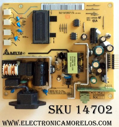 FUENTE DE PODER / BACKLIGHT INVERTER / WESTINGHOUSE 27-D007836  / DAC-19M008AF / MODELO L1975NW