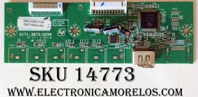 TARJETA DE HDMI / VIZIO 3842-0082-0146 / 0171-3872-0294 / 584716934(4A) / MODELO VP422HDTV10A	