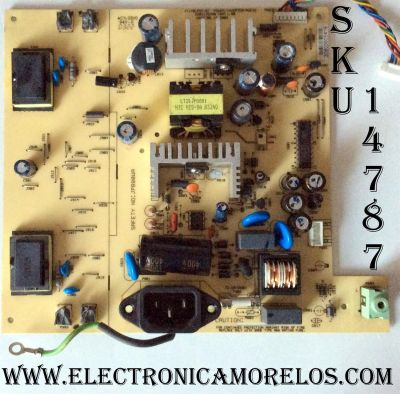 FUENTE / BALASTRA / PRINCENTON JT178LP97 / 2202125200 VER:1.00 / MODELO VL1715	