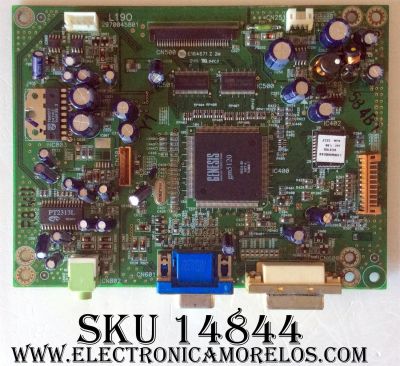 TARJETA DIGITAL / VIEWSONIC L19O / 2970045801 / VERSION 1.00 / MODELO L19BMW05DBB