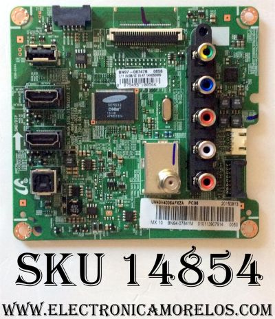 MAIN / SAMSUNG BN94-07841M / BN97-08747B / BN41-02215A / MODELO UN40H4005AFXZA US02 / PANEL CY-HH040AGLV2H	