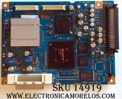 MAIN LOGICA / SONY A-1105-161-A / A1070291E / A1070291D / A1070291B / 1-863-860-14 / MODELOS KDE-37XS955 / KDE-42XS955 / PANEL  FPF37C128128UC-53 / FPF42C128128UD-53