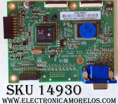 MAIN DIGITAL / CMO / VIEWSONIC 35-D013955 / A220Z1-Z01-H-S6 / MODELO VA1916W VS11755 / PANEL A190A2-H01