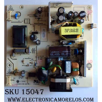 FUENTE DE PODER  BACKLIGHT INVERTER / VIEWSONIC  AS02B012297 / B-00001502 / 0326D1230-00 / MODELO VS10040