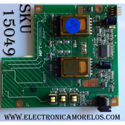 FUENTE DE PODER BACKLIGHT INVERTER / VIEWSONIC 27-D002381 /  M212 / E192988