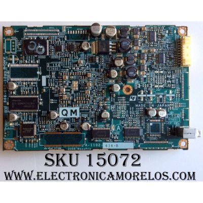 TARJETA DIGITAL / SONY A-1129-347-A / A-1102-616-B / 1-866-090-22 / SUSTITUTA 9-910-999-36 / MODELOS KDF-E42A10 / KDF-E50A10	
