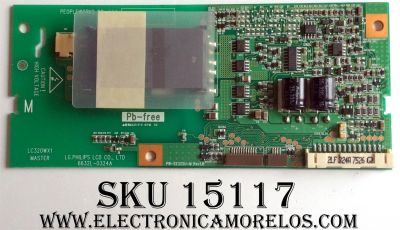 BACKLIGHT INVERTER MASTER / 6632L-0324A / PW-EE32SU-M / MODELO 32LB9D-UA / PANEL LC320WX1-SLA1
