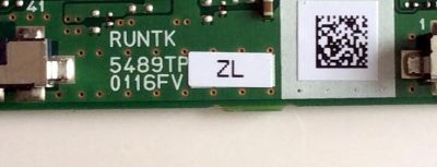 T-CON / LG RUNTK5489TPZL / RUNTK5489TP / 5489TPZL / MODELO 60LF6300-UA.BUSMLJR / 60LX341C-UA.BUSMLJR / PANEL NC600EUF-VSCN1	 - Imagen 2