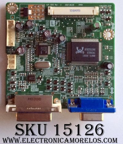 MAIN / 791031300011R / 490901300200R / ILIF-045 / REV:A