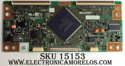T-CON / SHARP CPWBX3562TPXE / X3562TPXE / X3562TP (XE) / TW10794V-0 / MODELOS LC-32AV22U / LC-32SH12U / PANEL LK315T3LZ5CZ	