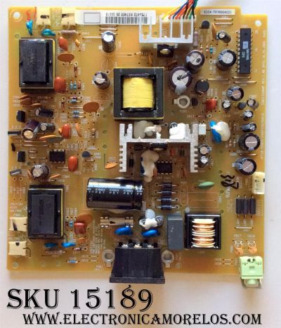 FUENTE / BALASTRA / VIEWSONIC B-00004556 / 6204-7978904021 / 2202133900P / REV:1.00 / T750472 K67463 / MODELO VS10927-1W	