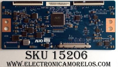 T-CON  / VIZIO 55.55T32.C21 / 5555T32C21 / 55T32-C0H / MODELO E55-E2 LWZ2VIAT	/ E55-E1 LTM7VIAT / PTV55174KILED