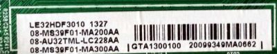 MAIN PARA TV TCL NUMERO DE PARTE 08-AU32TML-LC228AA / 40-MS39CA-MAC2HG / 08-MS39F01-MA200AA / LE32HDF3010 /  / 08-MS39F01-MA300AA / MODELO LE32HDF3010TAAA / PANEL LVW320NDCL - Imagen 3