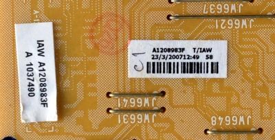 FUENTE DE PODER INVERSORA D4 / SONY A-1208-983-F / A1208983F / (A1208983F) / 1-870-865-12 / 1-870-865-11 / MODELOS KDL-52XBR2 / KDL-52XBR3 	 - Imagen 2