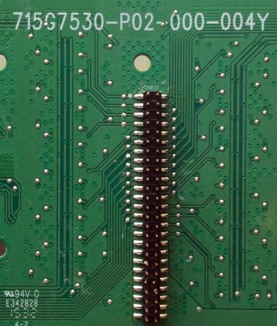 LED DRIVER / VIZIO LNTVFY12ZXAA1-1 / LNTVFY12ZXAA1 1619 / 715G7530-P02-000-004Y / MODELO P55-C1 LTM7TMDS / PANEL TPT550U2-EQLSJA.G REV:SC4C	 - Imagen 2