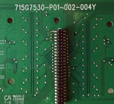 LED DRIVER / VIZIO LNTVFY12ZXXA1-3 / LNTVFY12ZXXA1 1619 / 715G7530-P01-002-004Y / MODELO P55-C1 LTM7TMDS / PANEL TPT550U2-EQLSJA.G REV:SC4C	 - Imagen 2