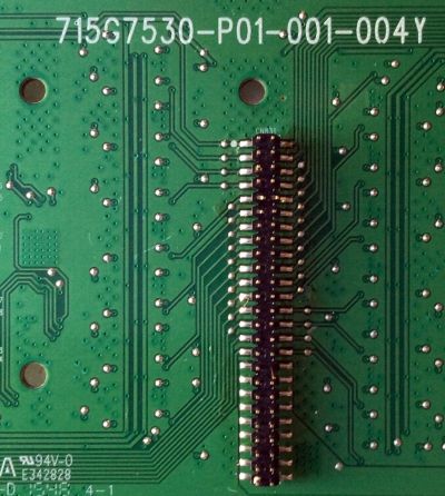 LED DRIVER / VIZIO LNTVFY12ZXXA5-2/4 / LNTVFY12ZXXA5 1619 / 715G7530-P01-001-004Y / MODELO P55-C1 LTM7TMDS / PANEL TPT550U2-EQLSJA.G REV:SC4C	 - Imagen 2