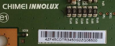 T-CON / VIZIO 4ZF45CDTR / E222034 14111901 / MODELO E60U-D3 LFTRURAS	 - Imagen 2