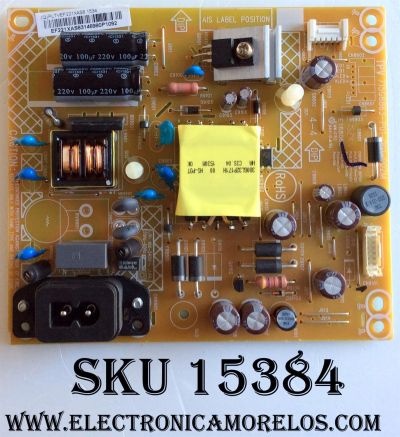 FUENTE DE PODER / VIZIO PLTVEF221XAS8 / 715G6863-P01-001-002M / (Q)PLTVEF221XAS8 / VEF221XAS8 / PANEL TPT275B5-A014 REV:S11E / MODELOS D28H-C1 / D28H-C1 LTT3TFAR / D28H-C1 LTT3TFBR