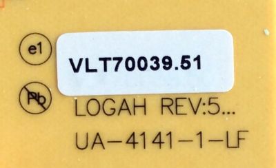 FUENTE / BALASTRA / WESTINGHOUSE 56.04264.021 / 5604264021G / UA-4141-1W-LF / VLT70039.51 / SUSTITUTA 56.04264.001 / MODELOS SK-32H240S / SK-32H520S	 - Imagen 3