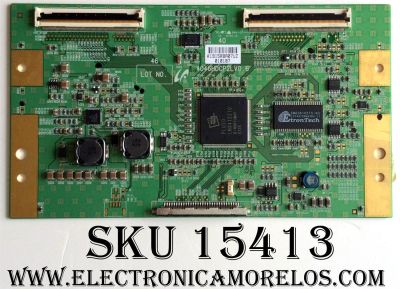 T-CON / SAMSUNG BN81-01307A / LJ94-01915R / 4046HDCP2LV0.6 / SUSTITUTAS LJ94-01915M / LJ94-01987J / PANEL´S LTA400WT-L09 / LTA400WT-L17 / LTA400WT-L01 / MODELOS TLA-04011C  / L40HD33DYX14 / LS40BHYNB / XAA / LE40R88BDX / XEE / LNT4042HX / XAC SQ10	