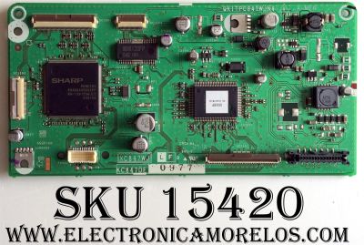 MAIN / SHARP DUNTKC847FE09 / KC847DE / QKITPC847WJN4 / XC847WJ / MODELO LC-15S4U-S