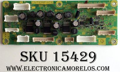 TARJETA INTERFACE / MITSUBISHI 934C155001 / 211A75301 / MODELOS WD-52526 / WD-52528 / WD-62527 / WD-52527 / WD-62526 / WD-62528