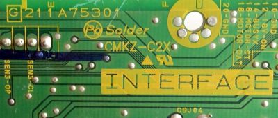 TARJETA INTERFACE / MITSUBISHI 934C155001 / 211A75301 / MODELOS WD-52526 / WD-52528 / WD-62527 / WD-52527 / WD-62526 / WD-62528 - Imagen 2