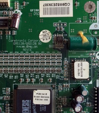 MAIN / GM5120/GM2120 BD / CQ9M52E39307 / VG710.V04 / PCB VER:E  - Imagen 2