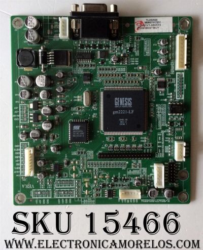 MAIN / HISENSE 107737 / E / RSAG7.820.633A / PANEL LC201V02-(A3)(KB) / MODELOS TL2020 / NS-20LCD	