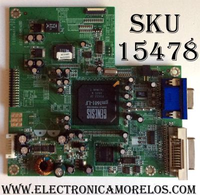 MAIN DIGITAL / VIEWSONIC 21LAVPMB003 / DALAVPMB011 / PANEL LTM213U6-L01 / MODELO VP2130B VS10773