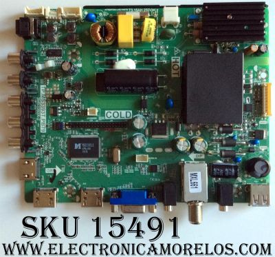 MAIN / FUENTE / (COMBO) / SANYO B15062071 / TP.MS3393T.PB79 / 3MS3393X-2 / 02-SHS39A-C002009 / MODELO FW32D25T	