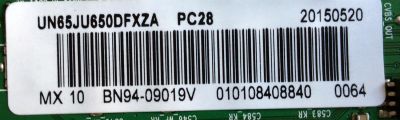 MAIN / SAMSUNG BN94-09019V / BN41-02344B / BN97-09272B / SUSTITUTAS BN94-09402U / BN94-08776A / BN94-09285N / BN94-10056Q / BN94-10521A / PANEL CY-GJ065HGLV1H / MODELO UN65JU650DFXZA TD01 - Imagen 2