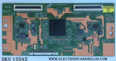 T-CON / VIZIO LJ94-33828G / 55FU11BPCMTA3V0.0 / 3828G / PANEL LSC550FN05-J03 / MODELOS M55-D0 LAUSTBS / E55U-D0 LAUSTYAS / M55-D0 LAUSTZBS / WD55UT4490 TW-04421-S055I / E55U-D0 LAUSTYBS