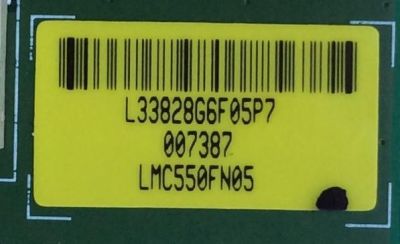 T-CON / VIZIO LJ94-33828G / 55FU11BPCMTA3V0.0 / 3828G / PANEL LSC550FN05-J03 / MODELOS M55-D0 LAUSTBS / E55U-D0 LAUSTYAS / M55-D0 LAUSTZBS / WD55UT4490 TW-04421-S055I / E55U-D0 LAUSTYBS - Imagen 2