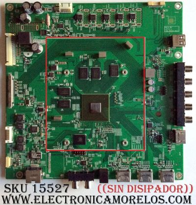 MAIN ((SIN DISIPADOR)) / VIZIO ARS734024020001 / 16T11-1 / 748024120011 / 748.02412.0011 / MODELO E43-E2 LWZ2VWAT