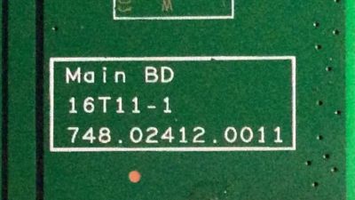 MAIN ((SIN DISIPADOR)) / VIZIO ARS734024020001 / 16T11-1 / 748024120011 / 748.02412.0011 / MODELO E43-E2 LWZ2VWAT - Imagen 3