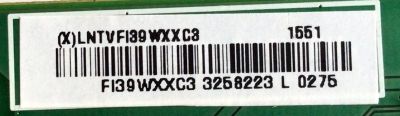 LED DRIVER / VIZIO LNTVFI39WXXC3 / 715G7159-P01-000-004K / FI39WXXC3 / MODELO M65-C1 LTCASNBS / PANEL T650QVF06.0	 - Imagen 2