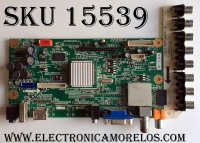 MAIN / SPELER 29H1614A D / 29H1614A / CV318H-X / 1204H0534 / 1.80.00.03103 / 100809504H / PANEL T320XVN01.0 V.0 / MODELO ¨32¨	