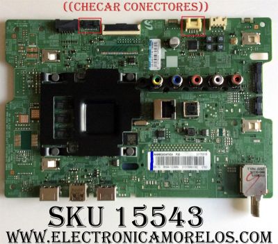 MAIN PARA TV SAMSUNG / NUMERO DE PARTE BN94-12388A / BN41-02574A / BN97-12969D / BN9412388A / PANEL CY-JM049BGLV2H / MODELO UN49M530 / UN49M530DAFXZA FA01 / ((COMPARAR CONECTORES CON SKU 13827 Y SKU 15696)) 