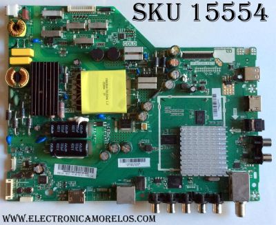 MAIN FUENTE  (COMBO)  VIZIO / 75500W010007 / A15063437 / TP.MT5580.PB75 / PANEL LSC400HN02-G02 / MODELO E40-C2 LWZQSFCR