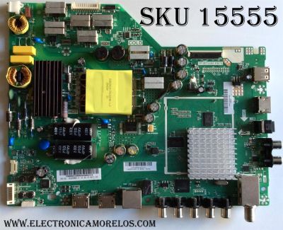 MAIN / FUENTE / (COMBO) / VIZIO / 75500W01A0095 / TP.MT5580.PB75 / PANEL T430HVN01.0 / MODELO D43-D2 LWZ2ULAR