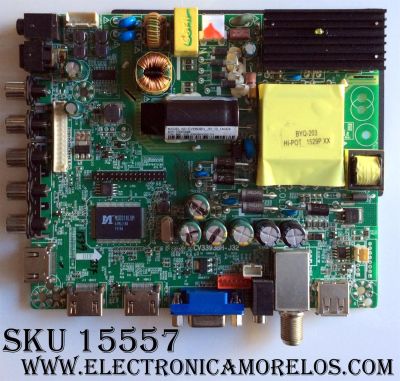 MAIN / FUENTE / (COMBO) / JVC 57H1539 / 10000498 / CV3393BH-J32 / CV3393BH_J32_10_140424 / 890.JRS-3393BHD32-7H / PANEL V400HJ6-PE1 / MODELO LT-40EM75 / LT-40EM75 AAR	