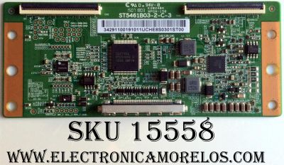 T-CON / TCL 3429110019 / 34291100191011 / ST5461B03-2-C-3 / MODELO 55FS3750	