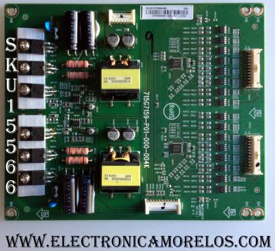 LED DRIVER VIZIO LNTVEY208XAB9 / 715G7159-P01-000-004K / (X) LNTVEY208XAB9 / MODELO M50-C1 LTMWSRBS / PANEL TPT500U1-QVN02.A REV: S001B