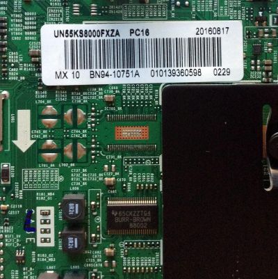 MAIN PARA TV SAMSUNG / NUMERO DE PARTE BN94-10751A / BN97-10623A / BN41-02504A / BN9410751A / PARTE SUSTITUTA BN94-10751E / PANEL CY-QK055FLLV2H / MODELOS UN55KS800D / UN55KS800DFXZA FA01 / UN55KS8000 / UN55KS8000FXZA FA01 - Imagen 2