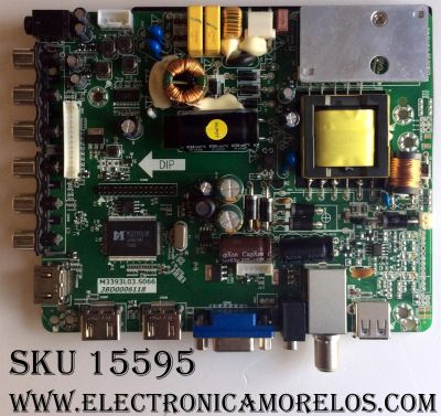 MAIN / FUENTE / (COMBO) / ELEMENT 82-2000040 / M3393L03.S066 / 3BD0006118 / 00400AY3Z74A0035 / MODELO ELEFW328	