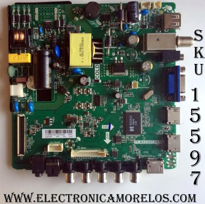 MAIN / FUENTE / (COMBO) / ELEMENT H16050720 / TP.MS3393T.PB758 / 3200188017 / 22002A0121ST-V5 / 20EB  20160506_212036 / MODELO ELEFW328  LE-32GJL4-B3 	